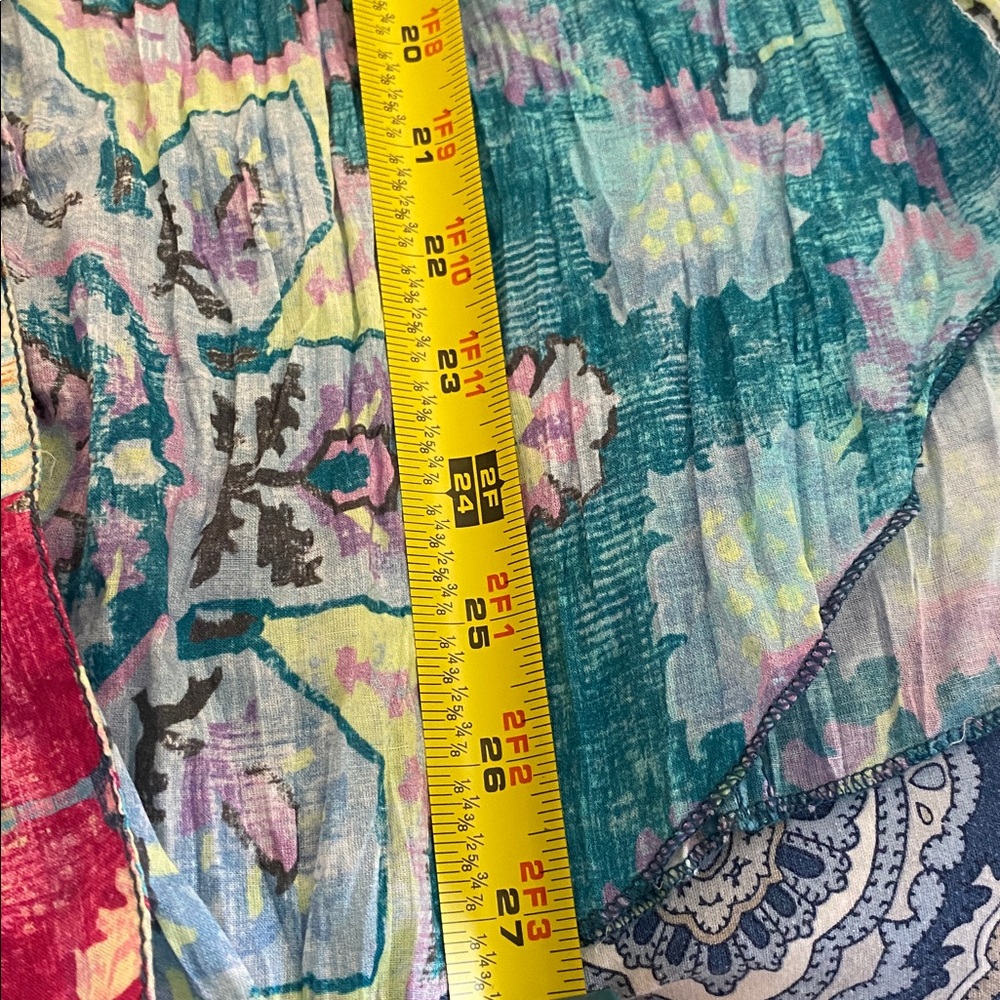 Multicolor Floral Button Down Shirt - Picture 6 of 7